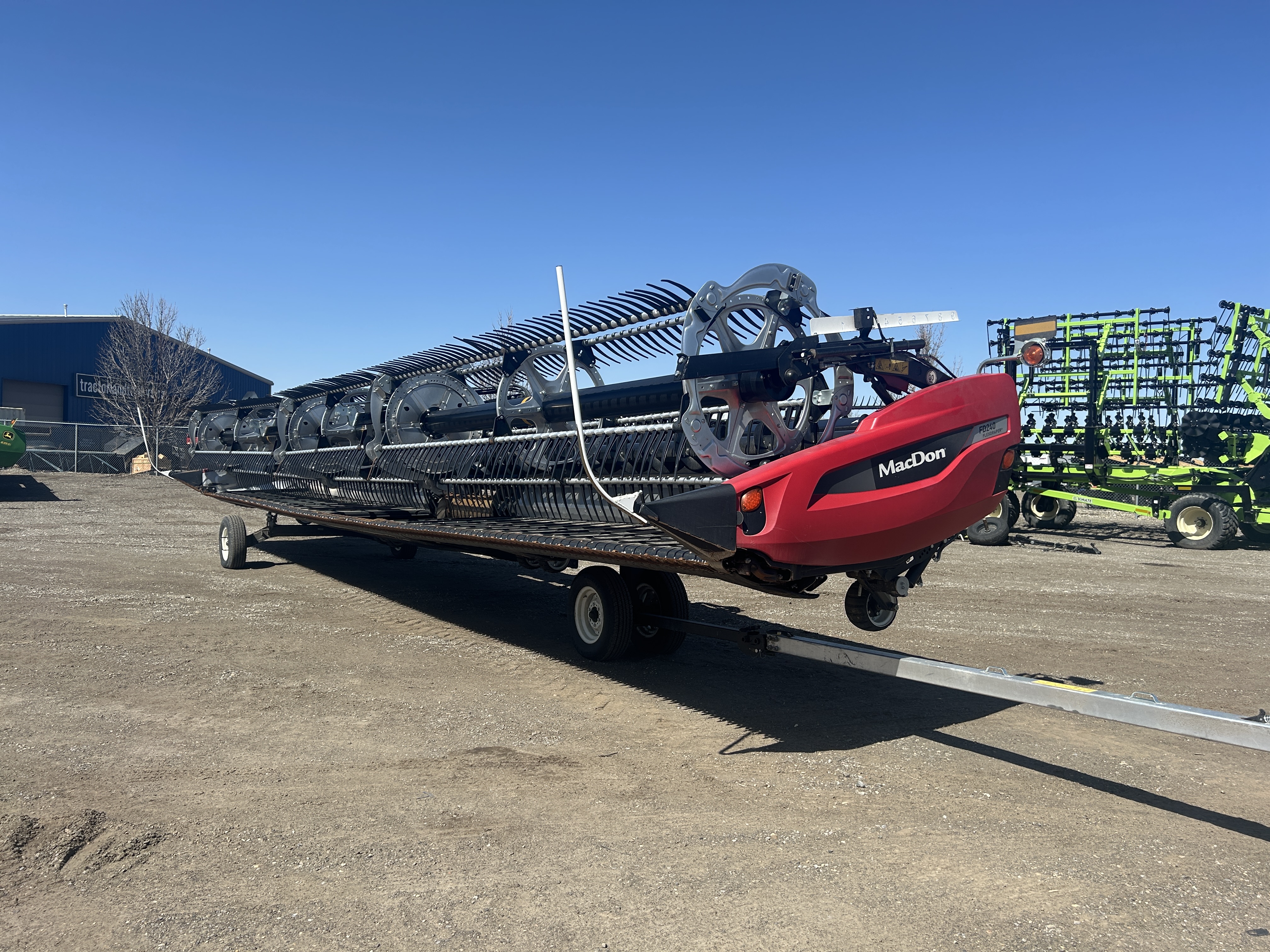 2022 MacDon FD240 Header Combine