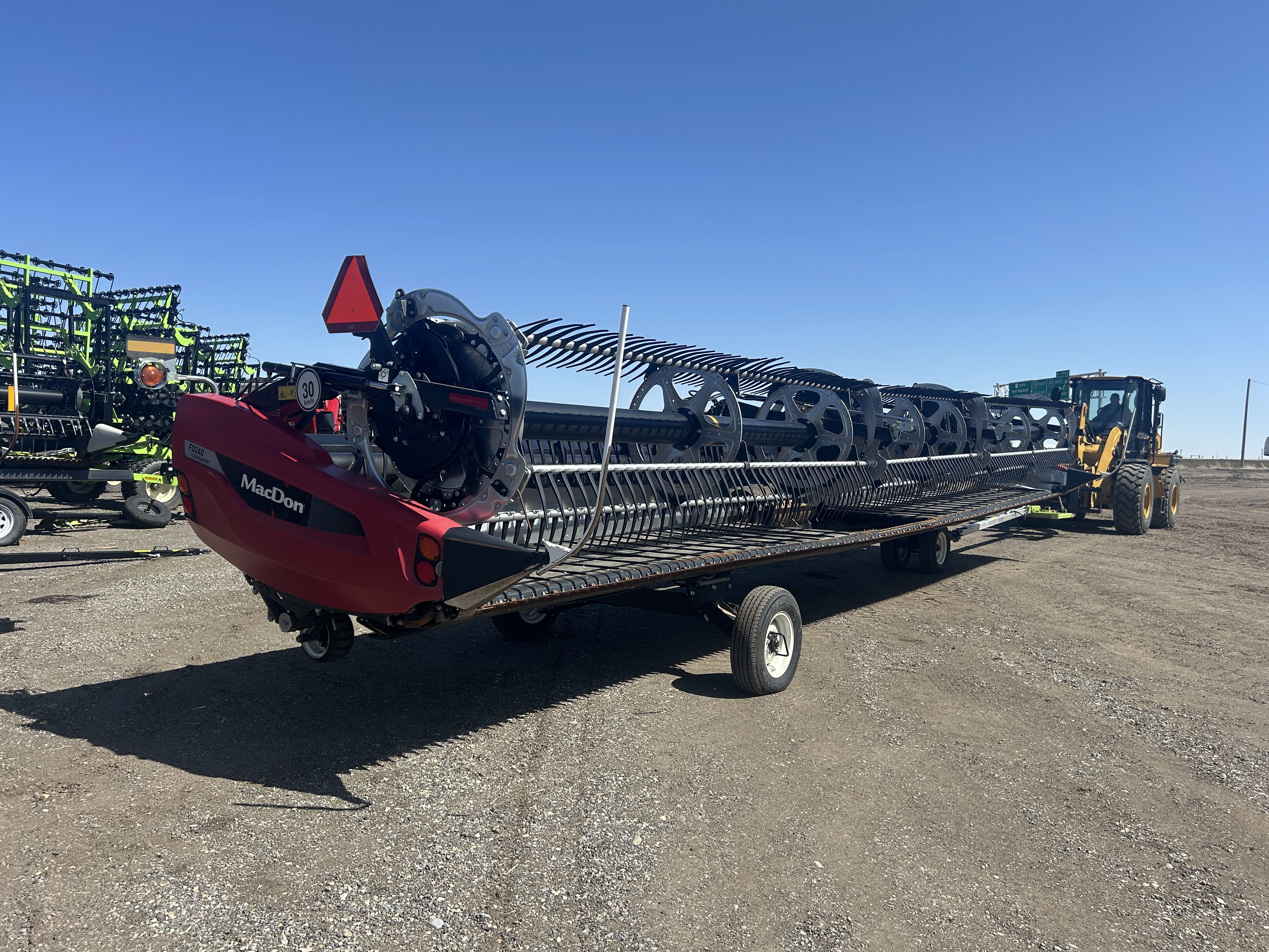 2022 MacDon FD240 Header Combine