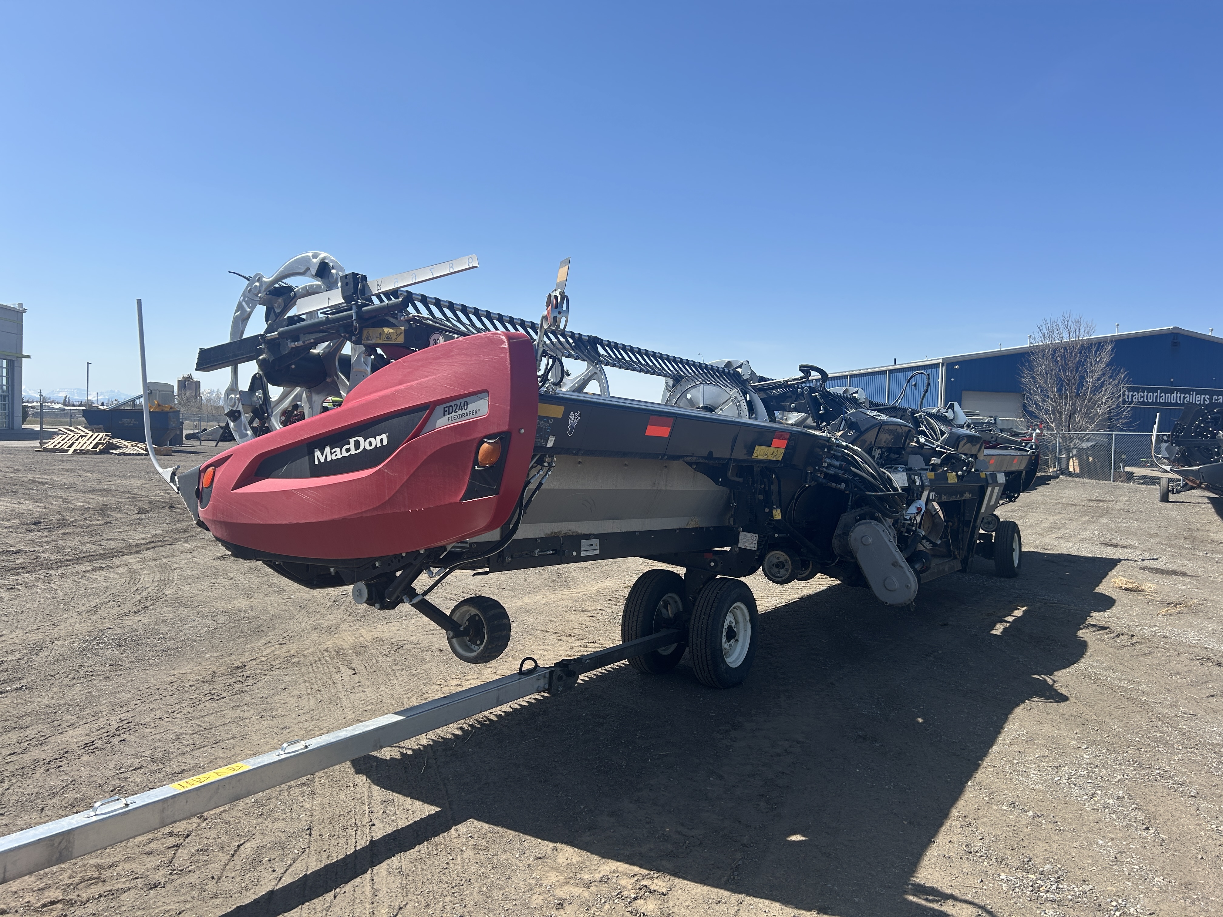 2022 MacDon FD240 Header Combine