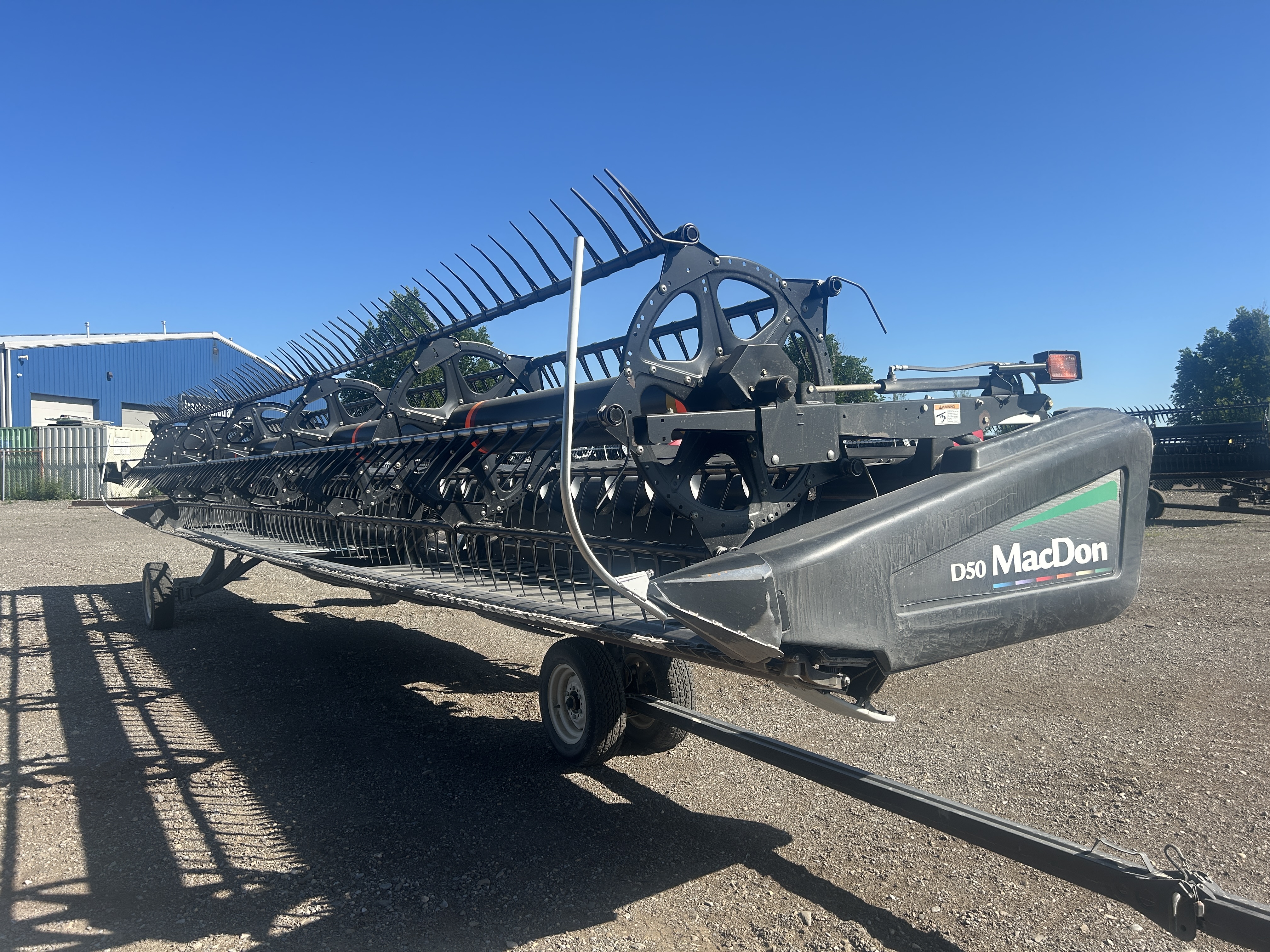 2009 MacDon D50 Header Combine
