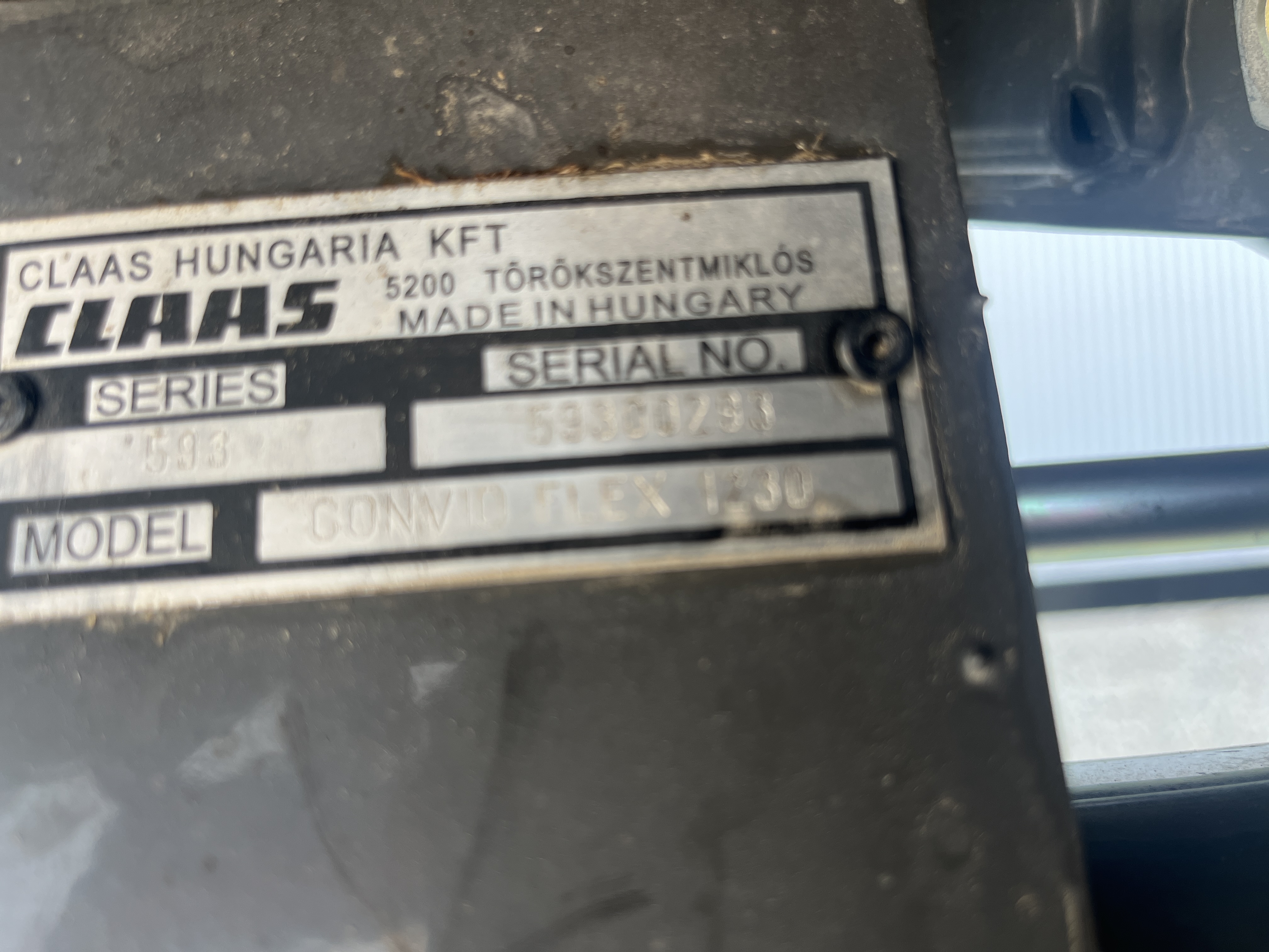 2020 CLAAS CONVIO FLEX Header Combine