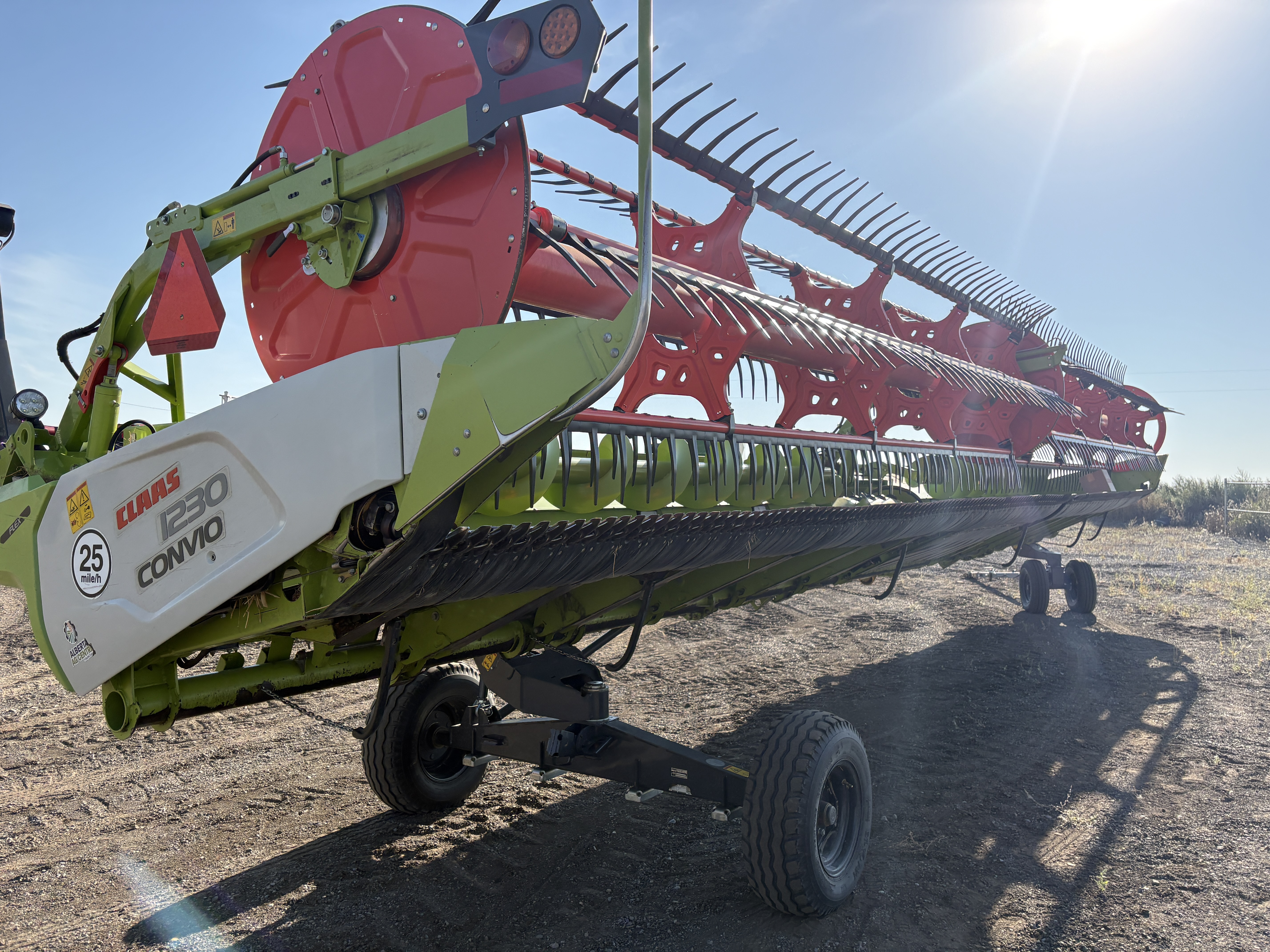 2023 CLAAS CONVIO 1230 Header Combine