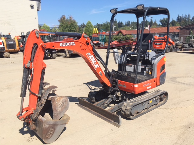 2013 Kubota KX018-4H Excavator Mini