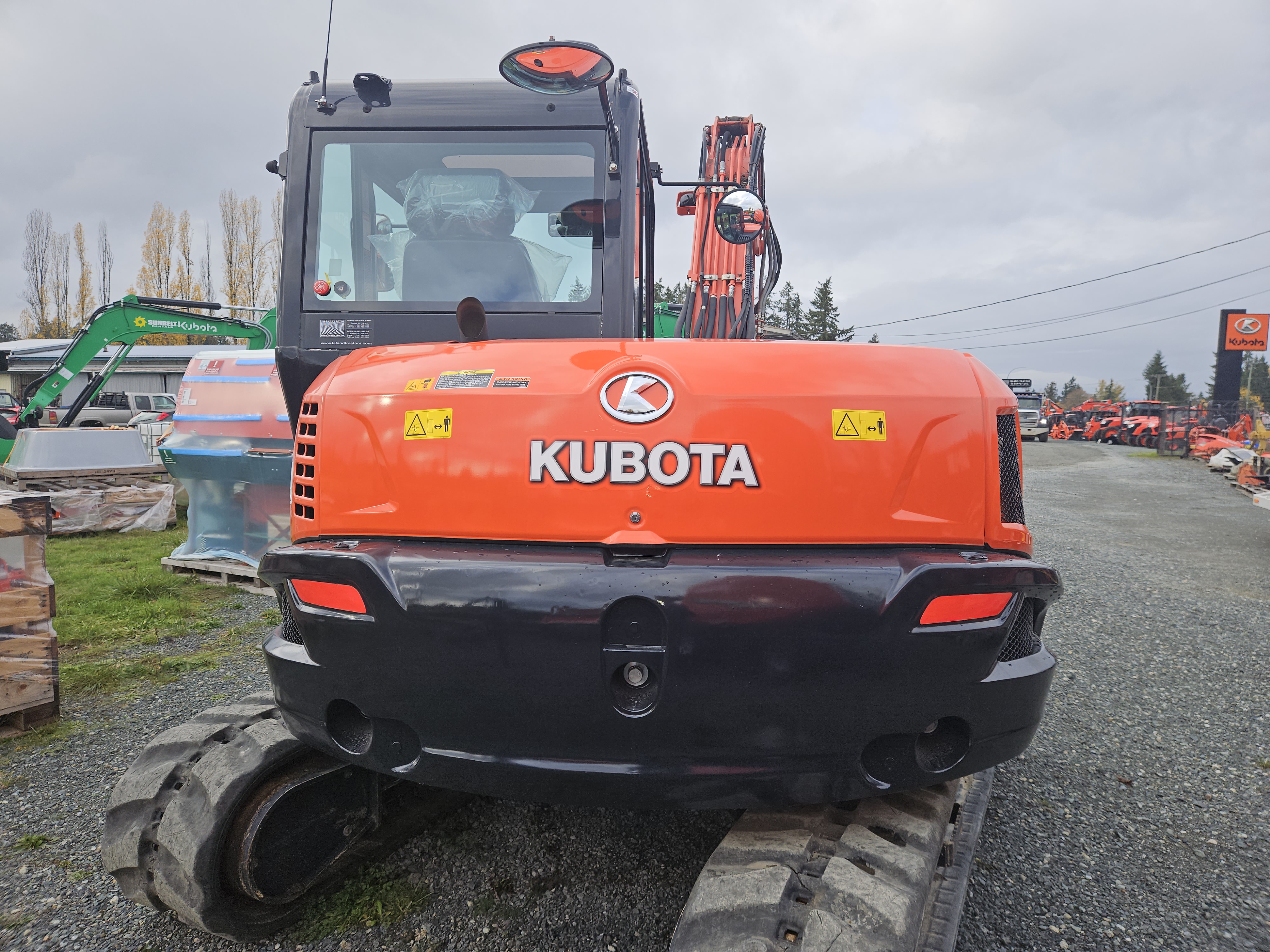 2019 Kubota KX080-4 Excavator Mini