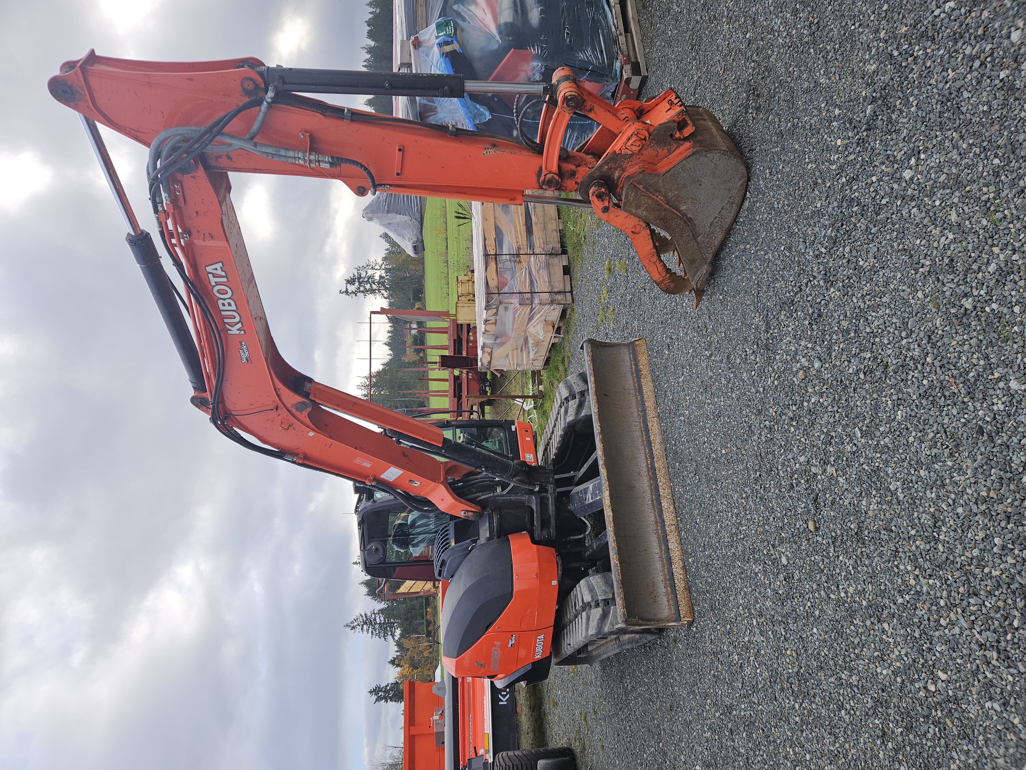 2019 Kubota KX080-4 Excavator Mini