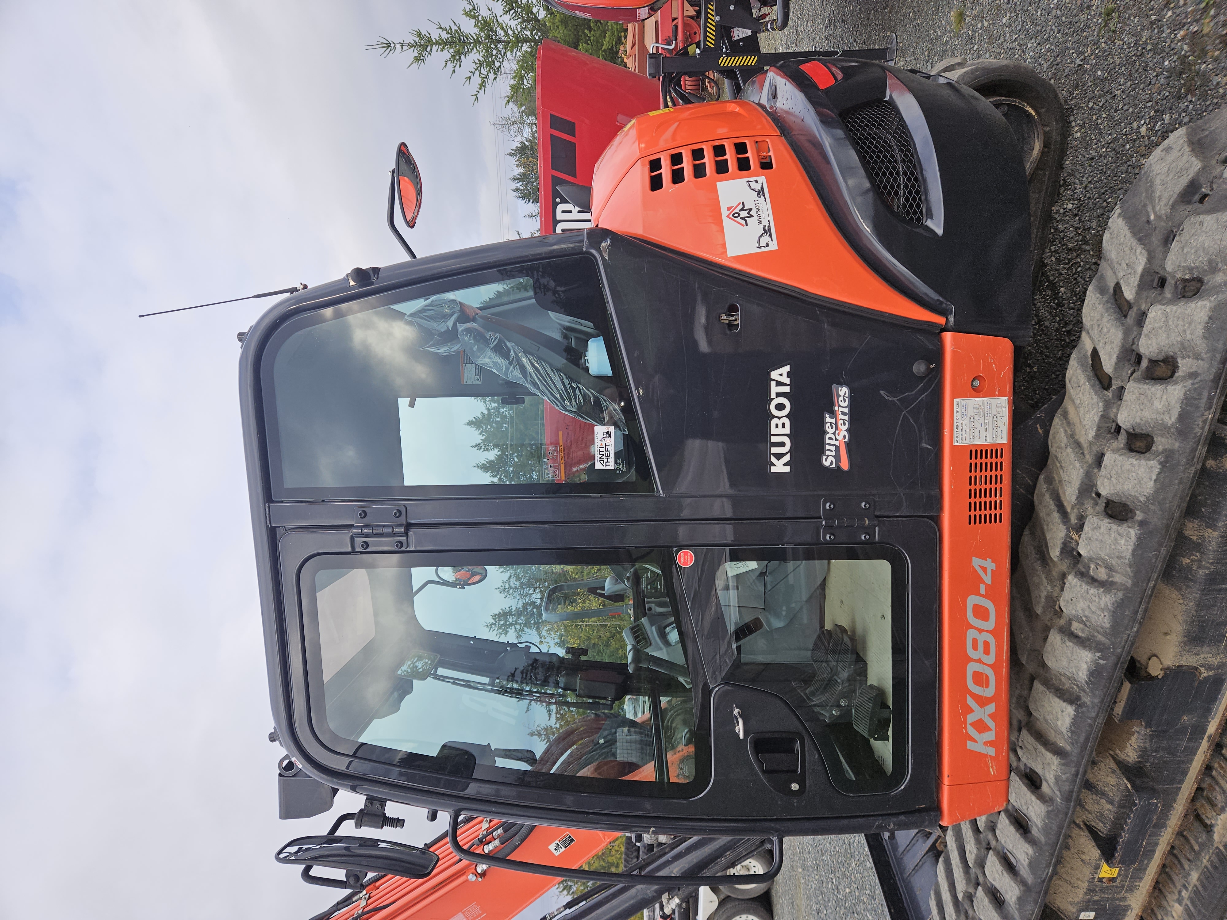 2019 Kubota KX080-4 Excavator Mini