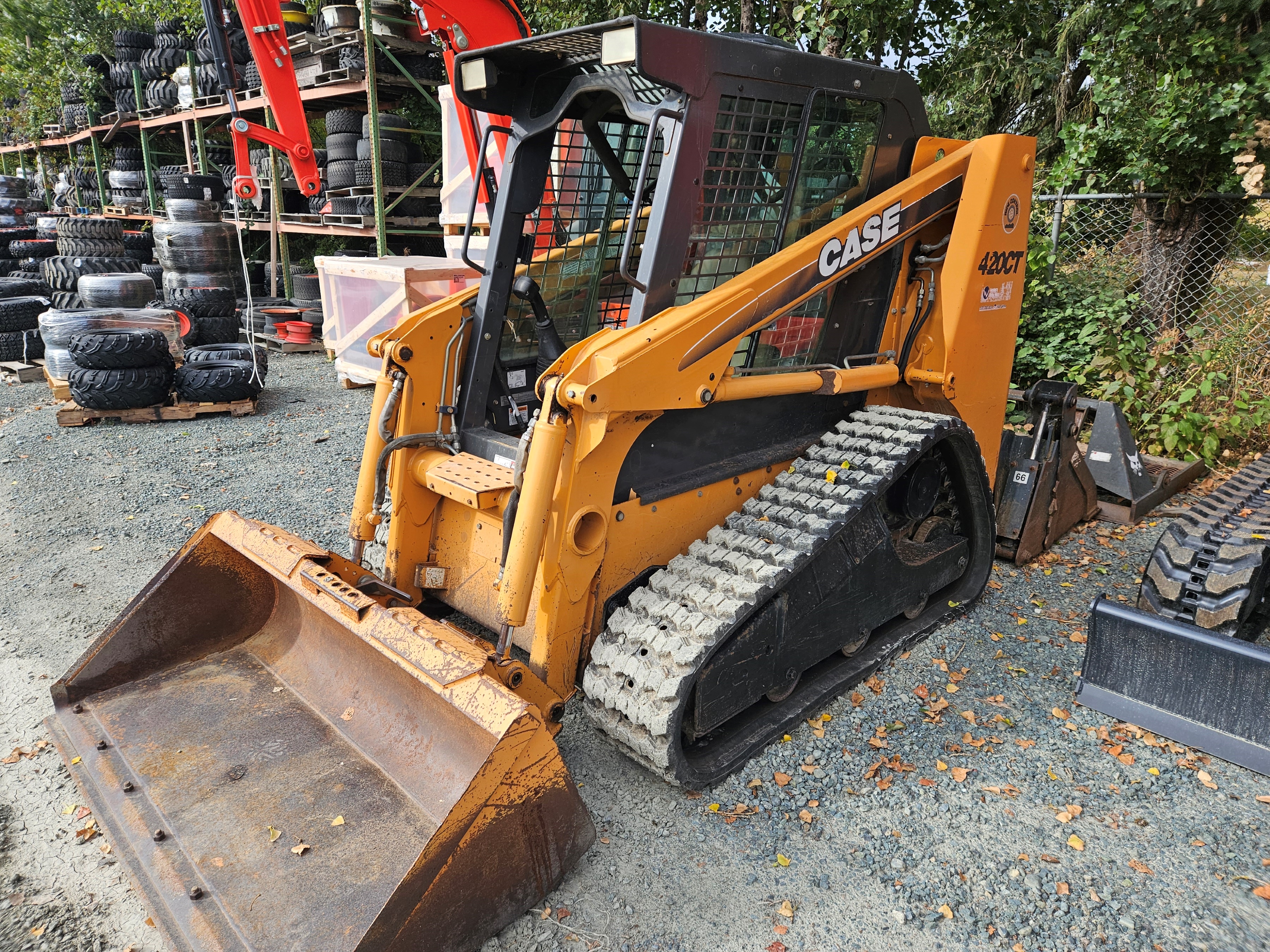 2007 Case 420CT Compact Track Loader