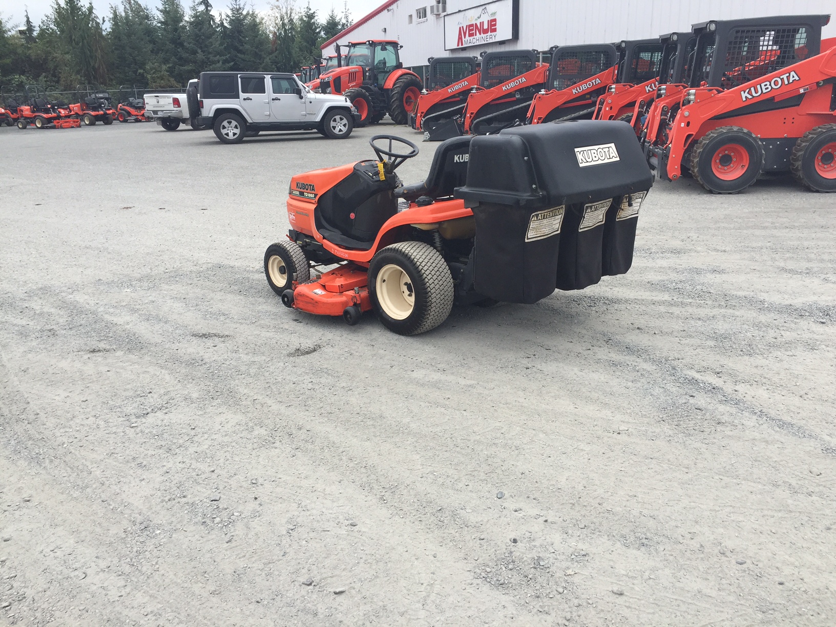 2001 Kubota Tg1860 Garden Tractor For Sale In Abbotsford Bc Powered
