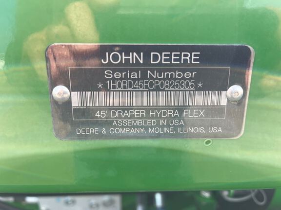 2023 John Deere RD45F Header Combine