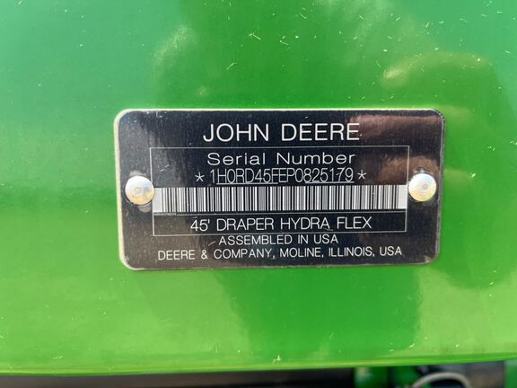 2023 John Deere RD45F Header Combine