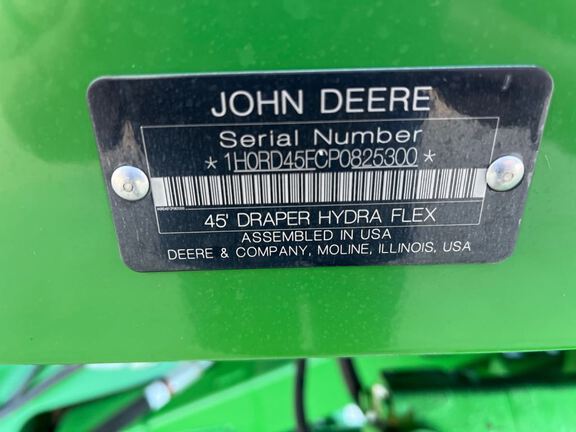 2023 John Deere RD45F Header Combine