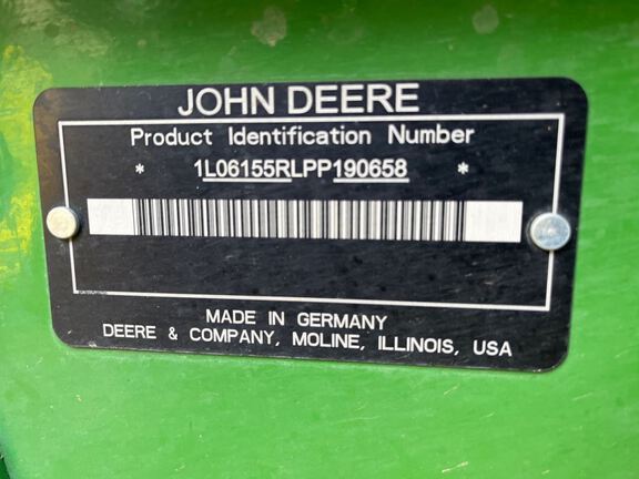 2023 John Deere 6R 155 Tractor