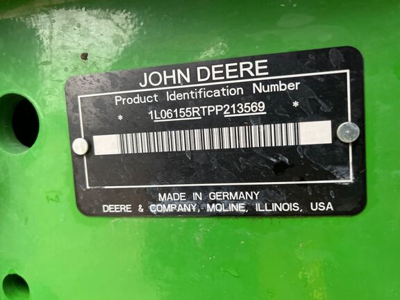 2024 John Deere 6R 155 Tractor