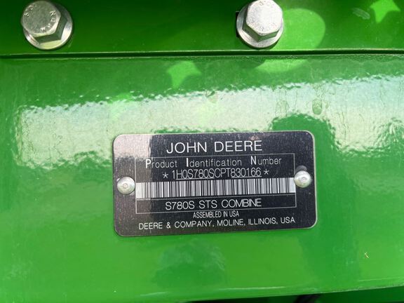 2024 John Deere S780 Combine