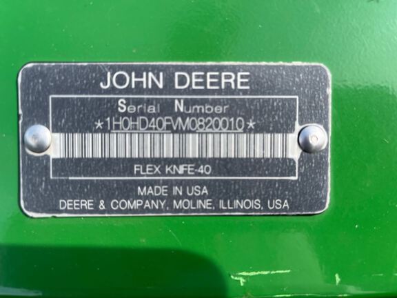 2021 John Deere HD40F Header Combine
