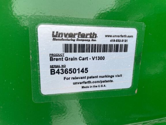 2023 Brent V1300 Grain Cart