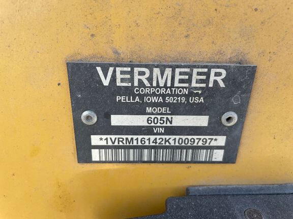 2018 Vermeer 605N Baler/Round