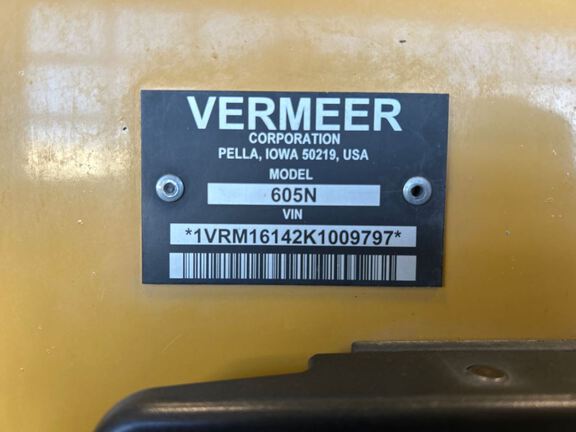 2018 Vermeer 605N Baler/Round