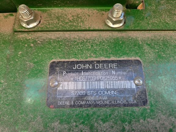 2023 John Deere S770 Combine
