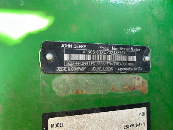 2024 John Deere 616R Sprayer/High Clearance