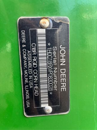 2024 John Deere C18R Header Corn Head