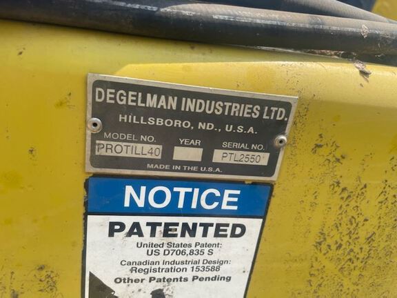 2017 Degelman PROTILL 40 Disk