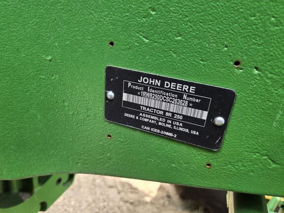2025 John Deere 8R 250 Tractor
