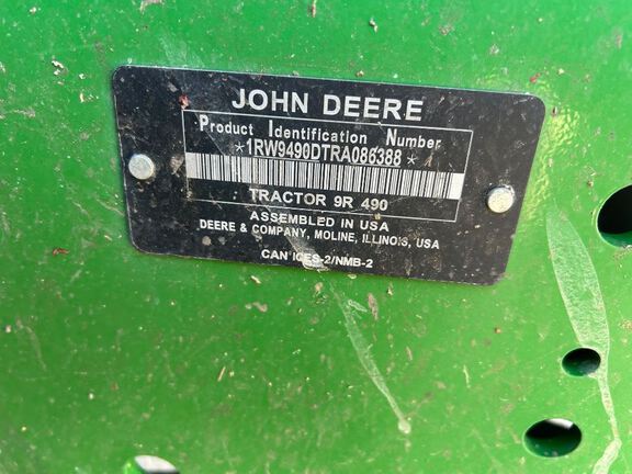 2024 John Deere 9R 490 Tractor 4WD