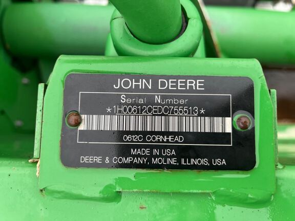 2013 John Deere 612C Header Corn Head