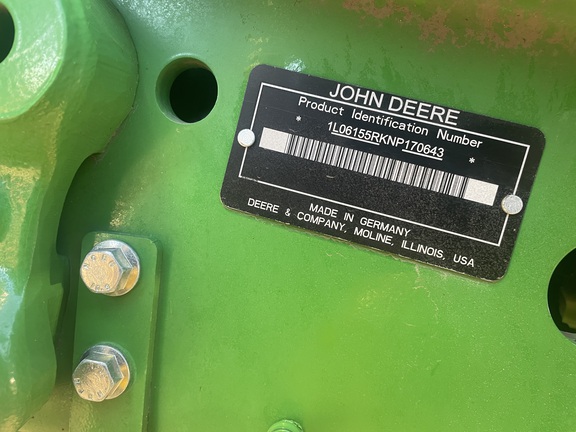 2023 John Deere 6R 155 Tractor