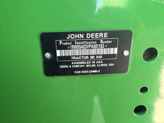 2023 John Deere 9R 540 Tractor 4WD