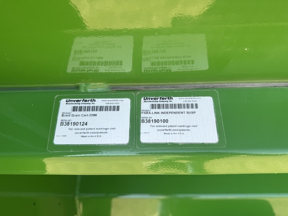 2019 Brent 2096 Grain Cart