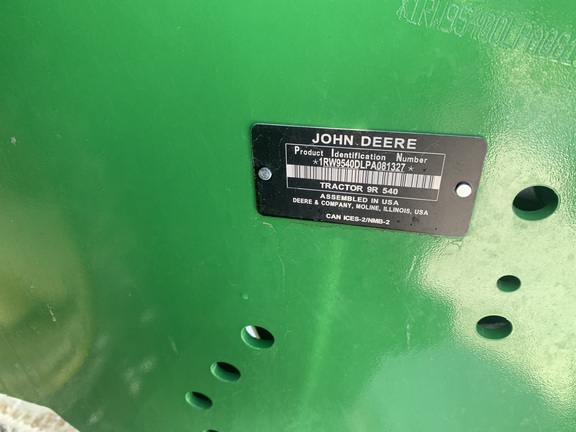 2023 John Deere 9R 540 Tractor 4WD