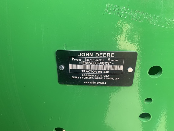 2023 John Deere 9R 540 Tractor 4WD