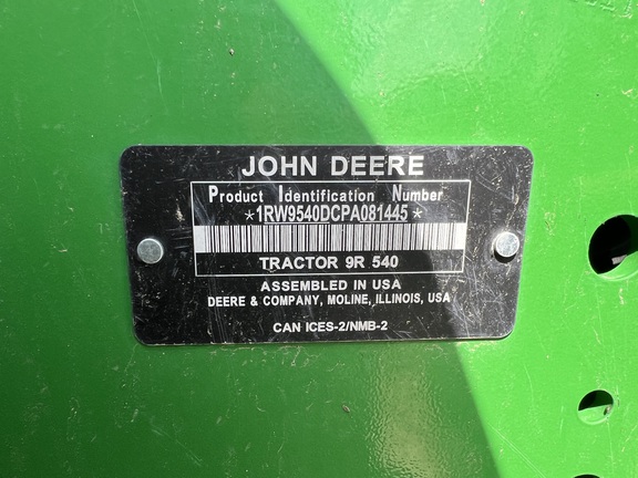 2023 John Deere 9R 540 Tractor 4WD