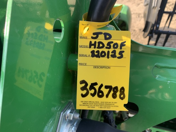 2022 John Deere HD50F Header Combine