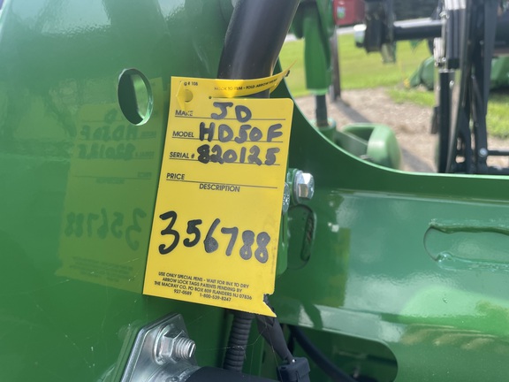 2022 John Deere HD50F Header Combine