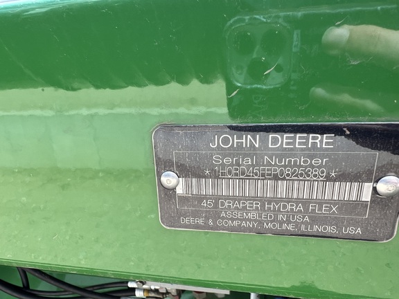 2023 John Deere RD45F Header Combine