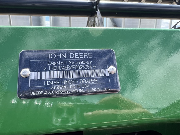 2023 John Deere HD45R Header Combine