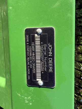 2023 John Deere HD45R Header Combine