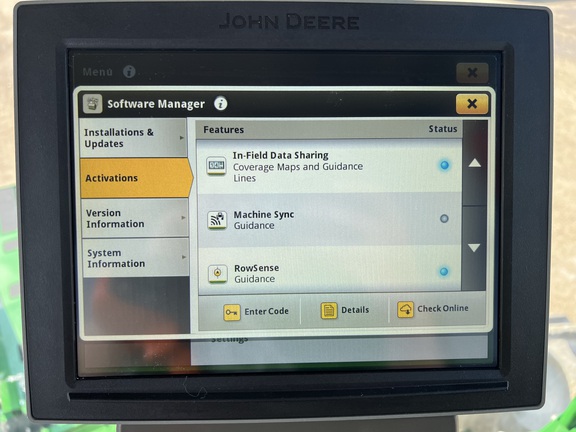 2022 John Deere W235R Windrower