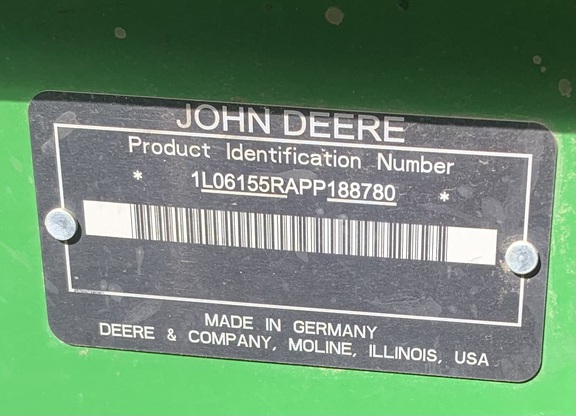 2023 John Deere 6R 155 Tractor