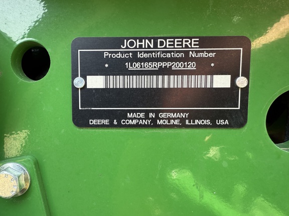 2023 John Deere 6R 165 Tractor