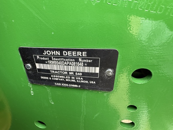 2023 John Deere 9R 540 Tractor 4WD