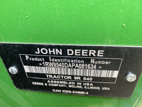 2023 John Deere 9R 540 Tractor 4WD