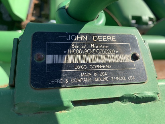 2013 John Deere 618C Header Corn Head