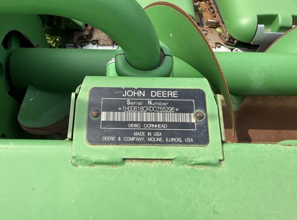 2013 John Deere 618C STALKMASTER Header Corn Head