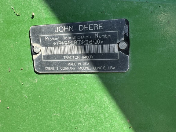 2013 John Deere 9460R Tractor 4WD