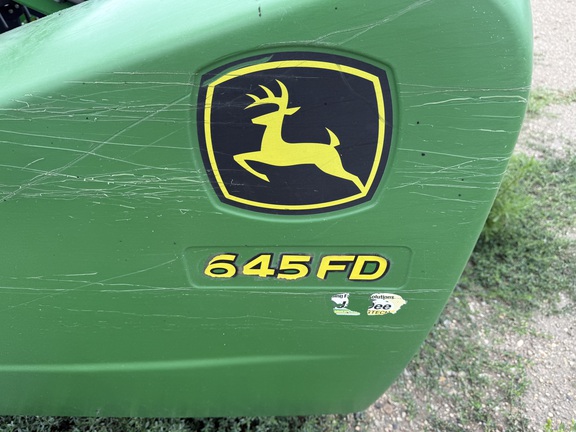 2015 John Deere 645FD Header Combine