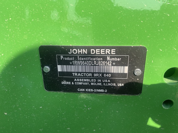 2021 John Deere 9570R Tractor 4WD